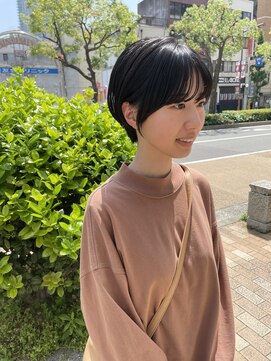 イナズマヘアー(INAZUMA HAIR) 女性らしいナチュラルショートボブ