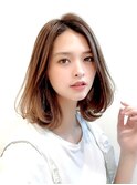 くびれミディココアベージュグレージュカラー透明感20代30代40代