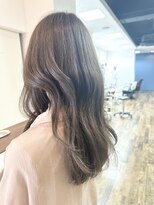 ジールヤマグチ 朝霧駅前店 【ロング】マーブ/イルミナカラー/白髪ぼかし/韓国/ハイトーン