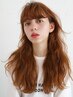 【平日限定】前髪カット+艶カラー+豊潤バブルトリートメント