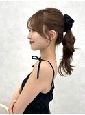 顔周り もみれげ
