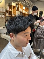 アメラボ(AmeLab)&nbsp;【学生限定】爽やかアップバング　カット+眉カット