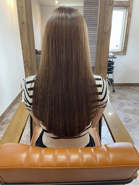 ジュテーム(JE T'AIME) ベージュ系髪質改善カラー