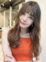 アミー 駒澤(Ammy komazawa)&nbsp;ロング/ロングレイヤー/ベージュ/ベージュカラー/小顔カット