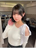 髪質改善 艶髪 韓国ヘア　エギョモリ 韓国ボブ　吉祥寺