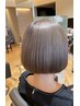 [2回目以降のお客様用]似合わせカット+ダメージ軽減ダブルカラー+艶TR