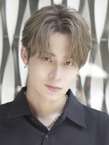 オーシャントーキョー 渋谷神南(OCEAN TOKYO) メンズカットニュアンスパーマブリーチフェザーパーマシャドウ