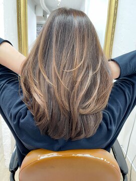 ミッシェル アフロート(michelle afloat) アナタの理想をカタチにする新技術3D Curve＊ロングでひし形☆