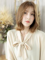 カバーヘア ブリス 志木南口駅前店(COVER HAIR bliss)&nbsp;ハイトーンカラーミストバングくびレイヤーh3志木10代20代30代