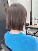 小顔タッセルボブ×似合わせカット[ボブ/縮毛矯正/丸型卵型】