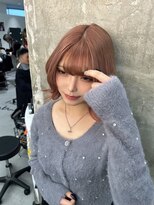 キング 高槻(K!ng)&nbsp;ハイライトカラーミルクティーベージュレイヤーカット