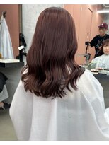 オムズポカ 栄矢場町店(OM's poka)&nbsp;ピンクブラウン/ブリーチ/カラー