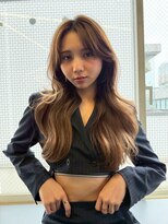 ヴィオラカラー(VIOLLA COLOR) 顔まわりレイヤー×韓国へア/小倉