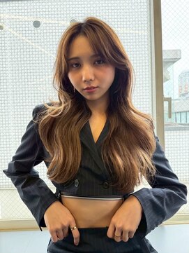 ヴィオラカラー(VIOLLA COLOR) 顔まわりレイヤー×韓国へア/小倉