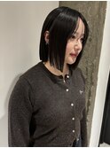 ボブ切りっぱなしボブ2waybang