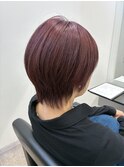 Hair Salon for D ×　ワインレッドカラー