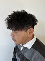 ヘアーアトリエルキナ(hair atelier LUCINA)&nbsp;ツイストスパイラルパーマメンズパーマメンズカットメンズ