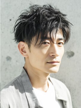 カットもパーマもイケメンパラダイス Men's天王寺 ニュアンス束感ショート