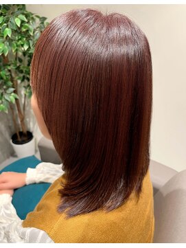 美髪カラー×髪質改善トリートメント