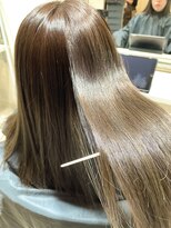 ヴィフ ヘアアンドデザイン(Vif hair&design)&nbsp;矯正後の毛髪補修カラー×集中トリートメント