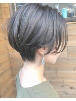 ルーナヘアー(LUNA hair)&nbsp;ハンサムショート ショートヘア 前髪なし ショートカット 30代