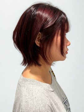 フェイス 石川町 (FACE) ショート×ショートボブ×レイヤーショート×ひし形×前髪