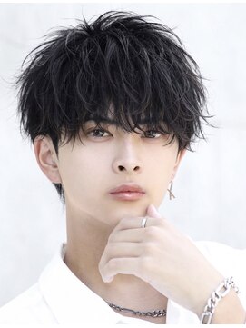 アストラ(ASTRA) MEN’S HAIR/波巻きツイストスパイラル/リバースセンターパート