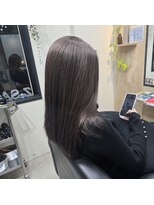 ゼットサロン(Z SALON)&nbsp;ash 白髪染め/白髪染めを使わない白髪染め/ハイライト/円山/ボブ