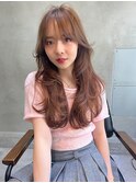 kate 大宮　ピンクベージュ×くびれロング