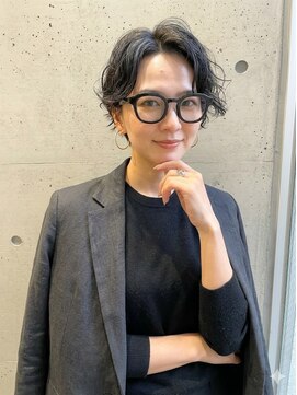 アンティ(ANTI) 【表参道】ハンサムショート×ニュアンスパーマ