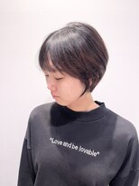 stair : case ginza7【ステアケース】&nbsp;大人可愛い丸みショートボブ