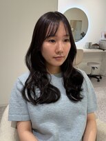 シエル 一社(cher)&nbsp;暗髪ミディアムレイヤー