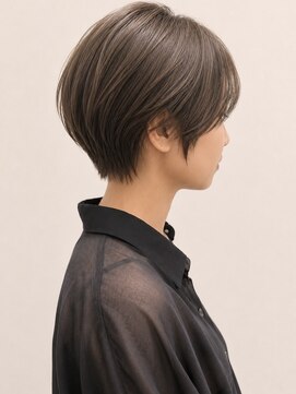 クリック(Click) ハンサムショート/グレージュカラー/30代40代50代/小倉美容室