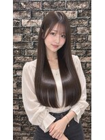 チャーム ヘア リゾート(charm hair resort)&nbsp;絹髪縮毛矯正スタイル