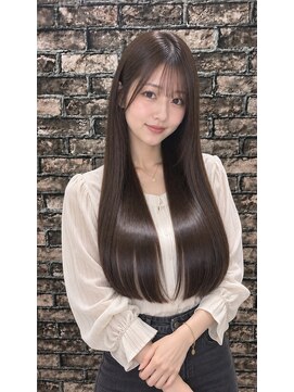 チャーム ヘア リゾート(charm hair resort) 絹髪縮毛矯正スタイル
