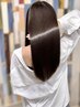 【オススメ】カット+リタッチカラー+ケラチン髪質改善トリートメント¥20000