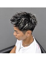 ホワイト(WHITE)&nbsp;アップバンクショート×ホワイトメッシュ
