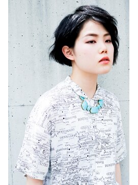 ニコヘアー(niko hair) 大人×かき分けボブ▼LINEID@vey3047y