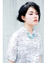 ニコヘアー(niko hair) 大人×かき分けボブ▼LINEID@vey3047y