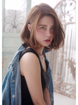 リッコ 横浜(ricco) ☆ricco外国人風ふわボブhidak