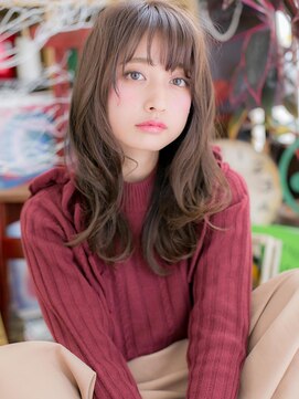 カバーヘア ブリス 川口(COVER HAIR bliss) *+COVER HAIR+*…斜めバングxアシンメトリーロングc