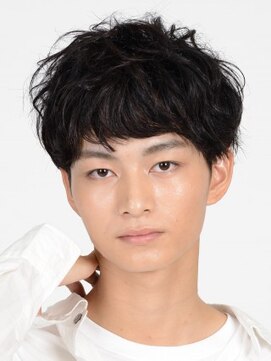 アース 藤沢店(HAIR&MAKE EARTH) 無造作黒髪クラウドマッシュショート