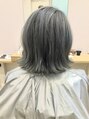 アグ ヘアー ブリス 阪神尼崎駅前店(Agu hair bliss)&nbsp;ブリーチ必須！！シルバーカラー！！！