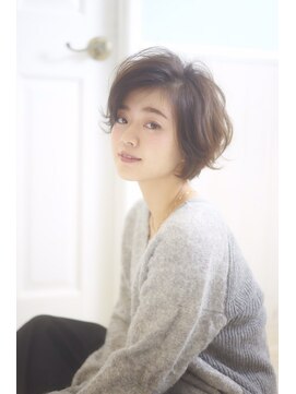 ノアエクレ 銀座(noah ecle) 【noah ecle】グレージュ似合わせひし形ショート