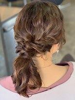 ダブル(W) セミフォーマルポニー