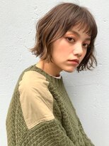 ネオリーブ アンド 渋谷店(Neolive &)&nbsp;【neolive&】ベージュウェーブショートボブ