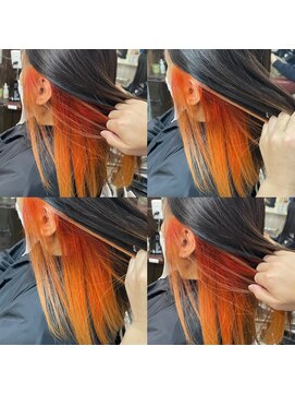 ヘアリゾートユア 新大久保店(hair resort YuA) インナーカラー