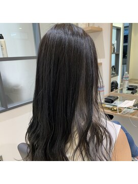 プリマ アンジュ 中目黒店(PRIMA ange) ブルーブラック×インナーシルバー　PRIMA ange 中目黒