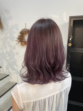 ノア(noa.) ラベンダーパープル×ナチュラルグラデーション