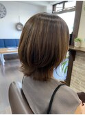 ボブウルフカット